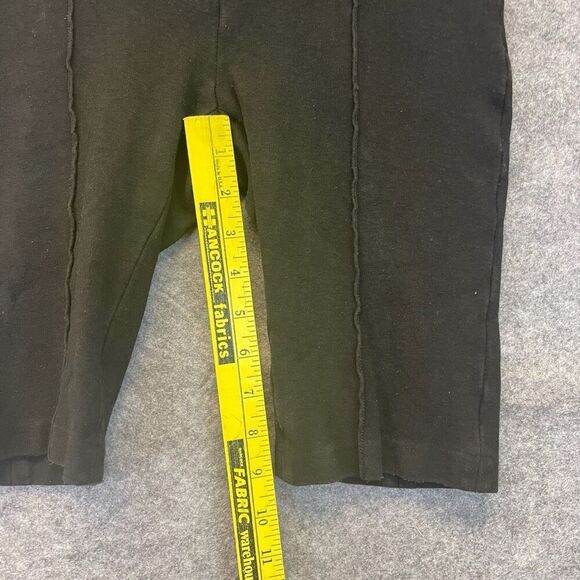 ROSETTA GETTY Bike Shorts Women's Small Black Pull On Stretch Mid-Rise Slim Fit - Picture 8 of 11